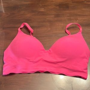 Wireless push up bra